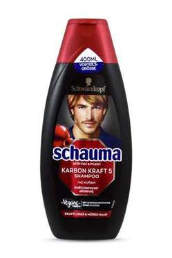 Schauma 400ml szampon Men Karbon Kraft 5